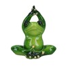 AB Tools Yoga Frogs Toad Zen Ornament Statue Meditating Garden