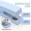 Blue Office Stapler, 25 Sheet Capacity with 2000 Staples and
