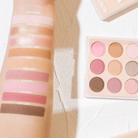 Paleta de sombras Beauty Creations Nude x palette my attraction fácil aplicación de 8.5g