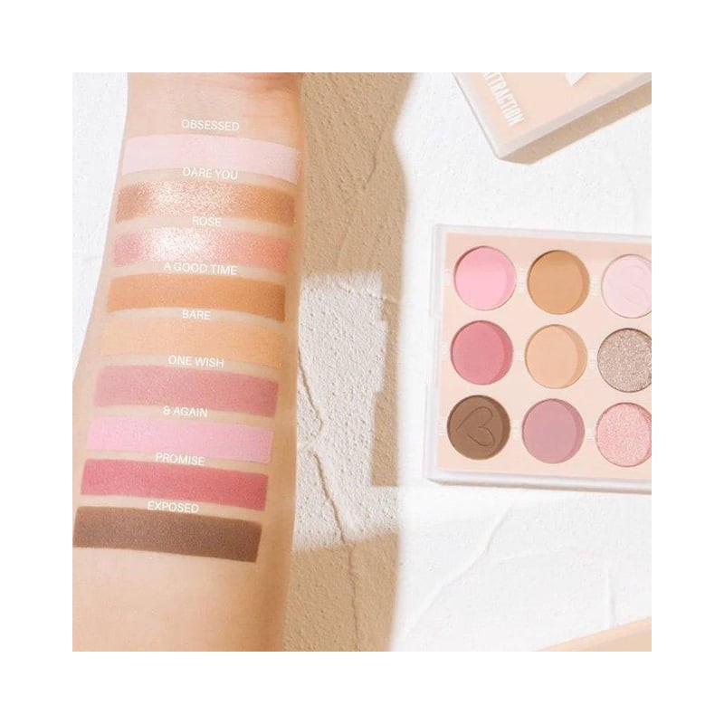 Paleta de sombras Beauty Creations Nude x palette my attraction