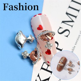 Rhinestone Nail Parts, Set of 30, Large, 3D, Planet, Nail Stone, Diamond, Jewelry Parts, Nail Art, Deco Parts