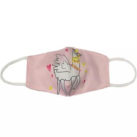 Orly Fashion Cotton Mask, Youth - Llama