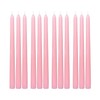 10 Inch Light Rose Taper Candles