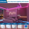 Muzata 6Pack 3.3FT/1M Excellent Spotless LED Channel LED Strip Diffuser