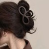 Hair Claw Small Hair Damage Clip, Ribbon, Hair Clip, Tight