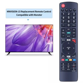 TCNOUMT For Monster MNVISION-15 Vision Portable System Replacement Remote Control