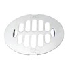 Westbrass 4-1/4" OD Snap-in Shower Drain Strainer, Polished Chrome, D3198-26