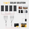 BougeRV Solar Y Branch Connectors Extra Long Solar Panel Parallel