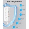 Beeiker 30W 3 USB C Travel Power Strip- 5Ft Extension