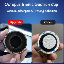 Z-oneMart 2Pcs Blind Spot Car Mirror, 2" Round Rear View Mirrors Frameless HD Glass 360 Degree Adjustable Wide-angle Suction Cup Design Side Blindspot Convex Universal Fit Automotive Accessories