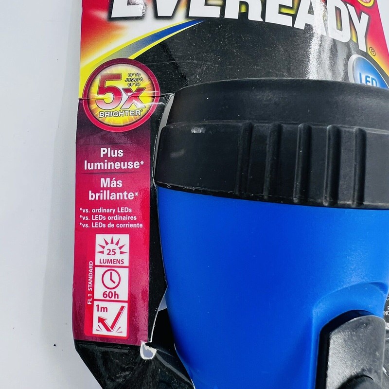 EVEREADY 2 PK LED Flashlight Bright Long-lasting Durable Camping Emergency