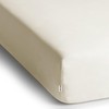 DecoKing Fitted Sheet Super King Cotton Jersey Boxspring, Amber Collection,
