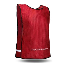 PowerNet Large X-Large Training Mesh Pinnies | Breathable Practice Vest Jersey