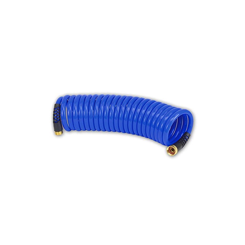 HoseCoil PRO 1/2" Self Coiling Garden, RV, Outdoor Water Hose