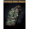 EralcNa Tactical Holster Adapter Tourniquet Holder Mount QLS Police Gear