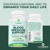PurePremium Blood Pressure Supplements with Hawthorn Berry, Hibiscus, Garlic &