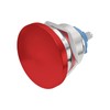 STARELO 22mm Momentary Push Button Switch Mushroom Head,Stainless Steel Metal