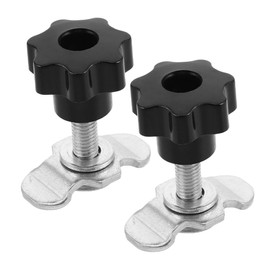 Alipis 2pcs Truck Bed Rail Bolts Nuts Metal Truck Bed Rail Accessories Truck Bed Rail Bolts Nut Plastic Truck Bed Rail Nuts