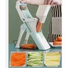 Unbranded Safe Mandoline Slicer 5 in 1 Vegetable Chopper Food