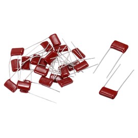 uxcell 20Pcs CBB22 400V 103J 5% Tolerance Through Hole Metallized Polypropylene Film Capacitors