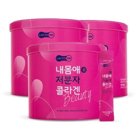 Seoul Pharmacist Cooperative 서울약사신협(백) 락토온 내몸애 저분자 콜라겐 2.5g 100포 3세트 Seoul Pharmacists Cooperative (White) Lacton My Body Love Low Molecular Collagen 2.5g 100 Packs 3 Sets