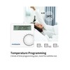 Matosio TH611 Digital Programmable Wireless Thermostat Heater with Receiver, Boiler