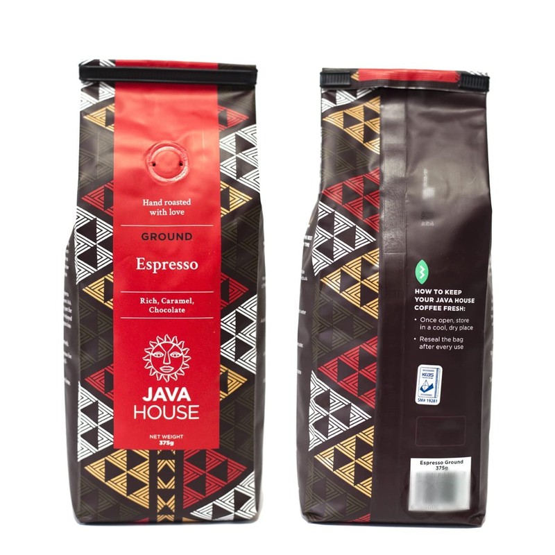 Kenya AA Espresso Ground Coffee - Perfect Dark Roast Craft