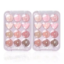 Gita 컬러그램 눈토리얼 아이 팔레트 02 핑크더하기모브는사랑 2개 Colorgram Eye Tutorial Eye Palette 02 Pink Plus Mauve is Love 2pcs