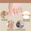 LALASTYLE 3 Pairs Toe Separators Soft Gel Toe Spacers for