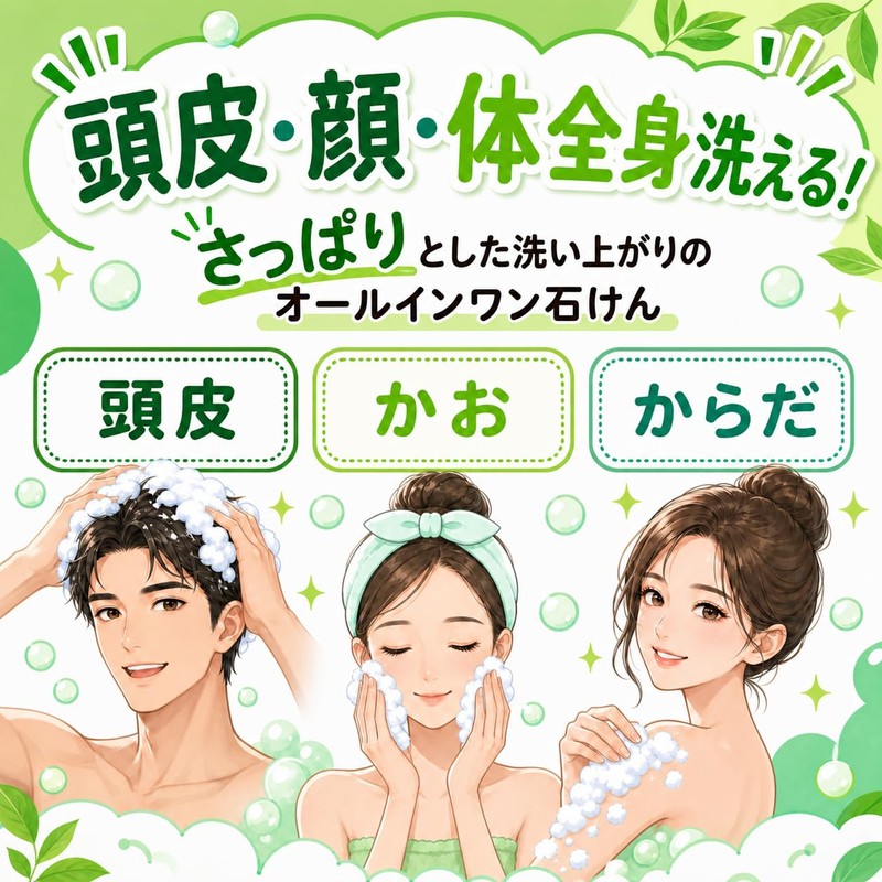 Mediix Green Soap, 4.4 oz (125 g), 6 Pieces +