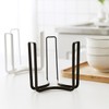 CENPEK 2 Pcs Dinnerware Bowl Plate Holder, Bowl Holder Draining