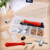 Lanjue Tyre Valve Repair Kit, Schrader Valve Tool Valve Core