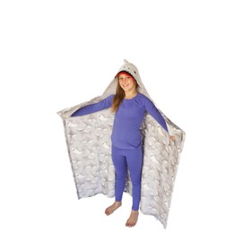 Softlux Animal Blanket Hoodie for Kids, Hooded Blanket, Wearable Kids' Blanket, Soft, Cozy Fleece Hoodie, Shark