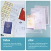 Plastic Envelopes Poly Envelopes, 10 Pack Plastic Folders for Documents