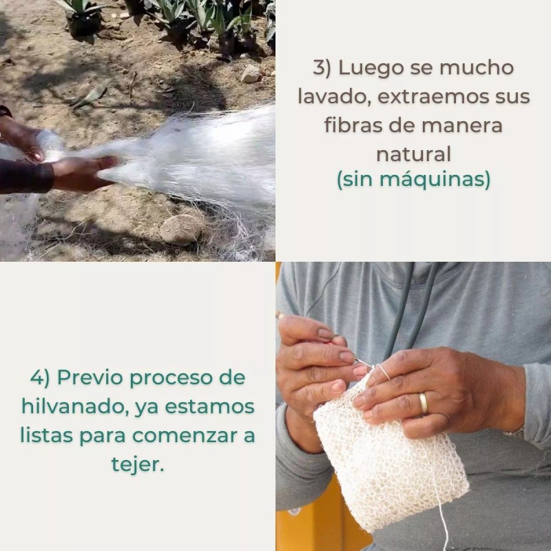 Corazón Verde Jabonera Exfoliante Estropajo Naturales Fibra 10 Piezas