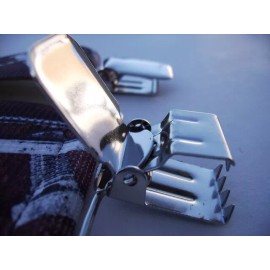 Mars Suspenders Men's Suspenders, X Style Deer on Blue, Clip-On and Belt Loop Snap-Ons, USA-Made - 48" fits 5'7' to 6'2", 1 1/2", JUMBO STRONG GRIPS 1"X1"