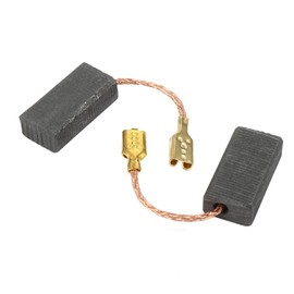 sourcing map 1 Pair Carbon Motor Brushes Spare Part Power Tool 5mm x 8mm x 15mm