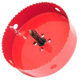morytrade 4.7 inch (120 mm) Hole Saw for Wood, 4.7 inches (120 mm) Hole Saw, Woodworking, Plasterboard, Iron, Hexagonal Shaft, Electric Drill, 4.7 inches (120 mm)