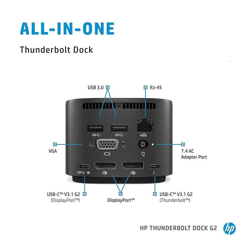 HP Thunderbolt Dock G2 (120W)