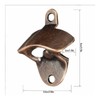 10 Pcs Wall Mount Bottle Opener Vintage Style Rustic Strong