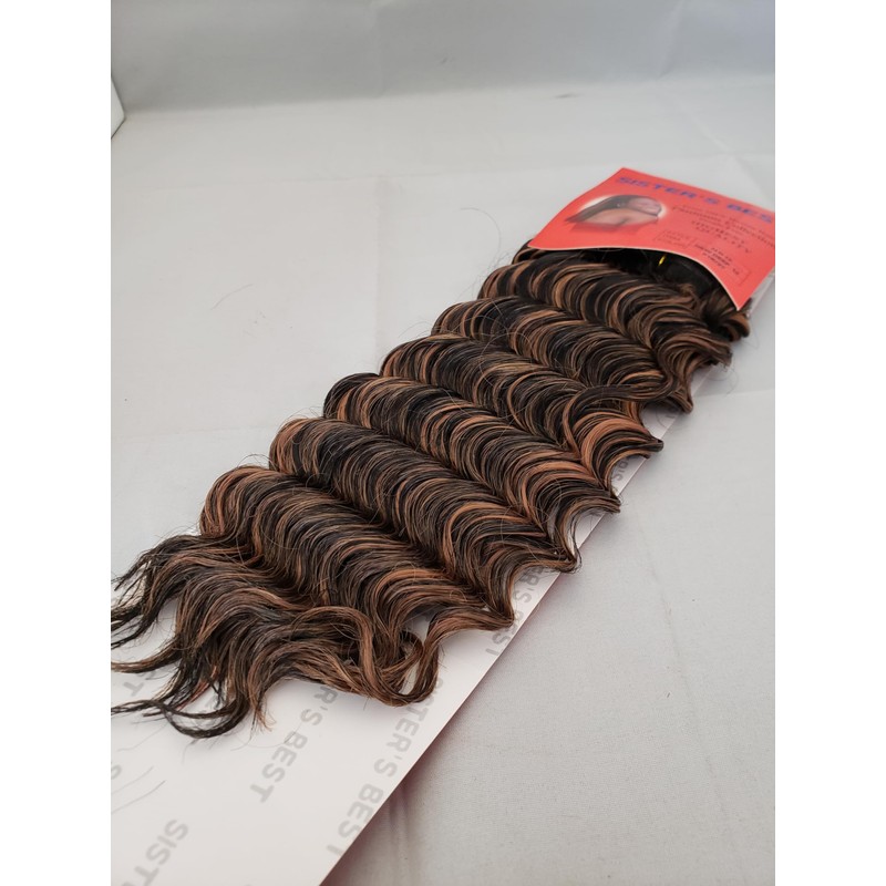 Sisters Best Platinum Collection New Deep Wave Human Synthetic Hair