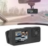 Dash Camera Triple Lens Rotatable HD1080P Night Vision 2in ISP
