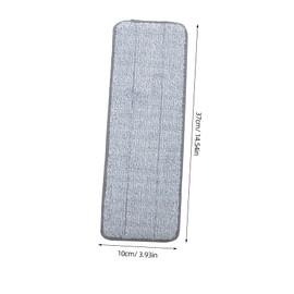 SAFIGLE 2Pcs Microfiber Mop Replacement Pads Reusable Household Cleaning Cloths for Multi Surface Floor Cleaning Durable Machine Washable for Dust and Dirt Removal