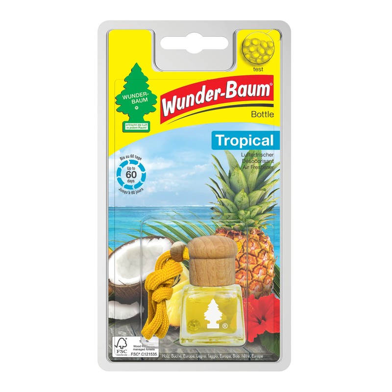 WUNDER-BAUM Duftflakon I Langanhaltender Duft im Auto oder zu Hause