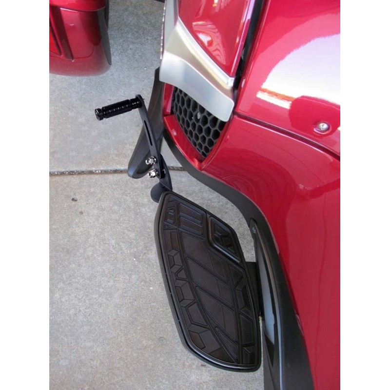Goldfire 1 Pair Floor Board Highway Road Pegs Adjustable Can