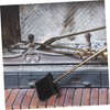 Levemolo Fireplace Brush Replacement Head Kitchen Broom Head Long Handled