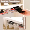 2 Pack Under Desk Storage Drawers Slide Out-Drill-On or Self-Adhesive,Large&Medium