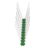 12Pcs Stainless Steel Bird Deterrent Spikes 25cm Anti Cat Crawling