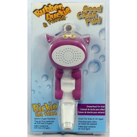 Shower Wand Bath Sprayer Rubber Duckie & Friends Rickie the Rhino Kids