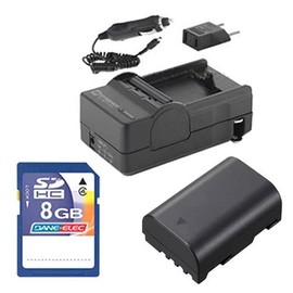 Panasonic Lumix GH4 Digital Camera Accessory Kit Includes: SDDMWBLF19E Battery, SDM-1565 Charger, KSD48GB Memory Card